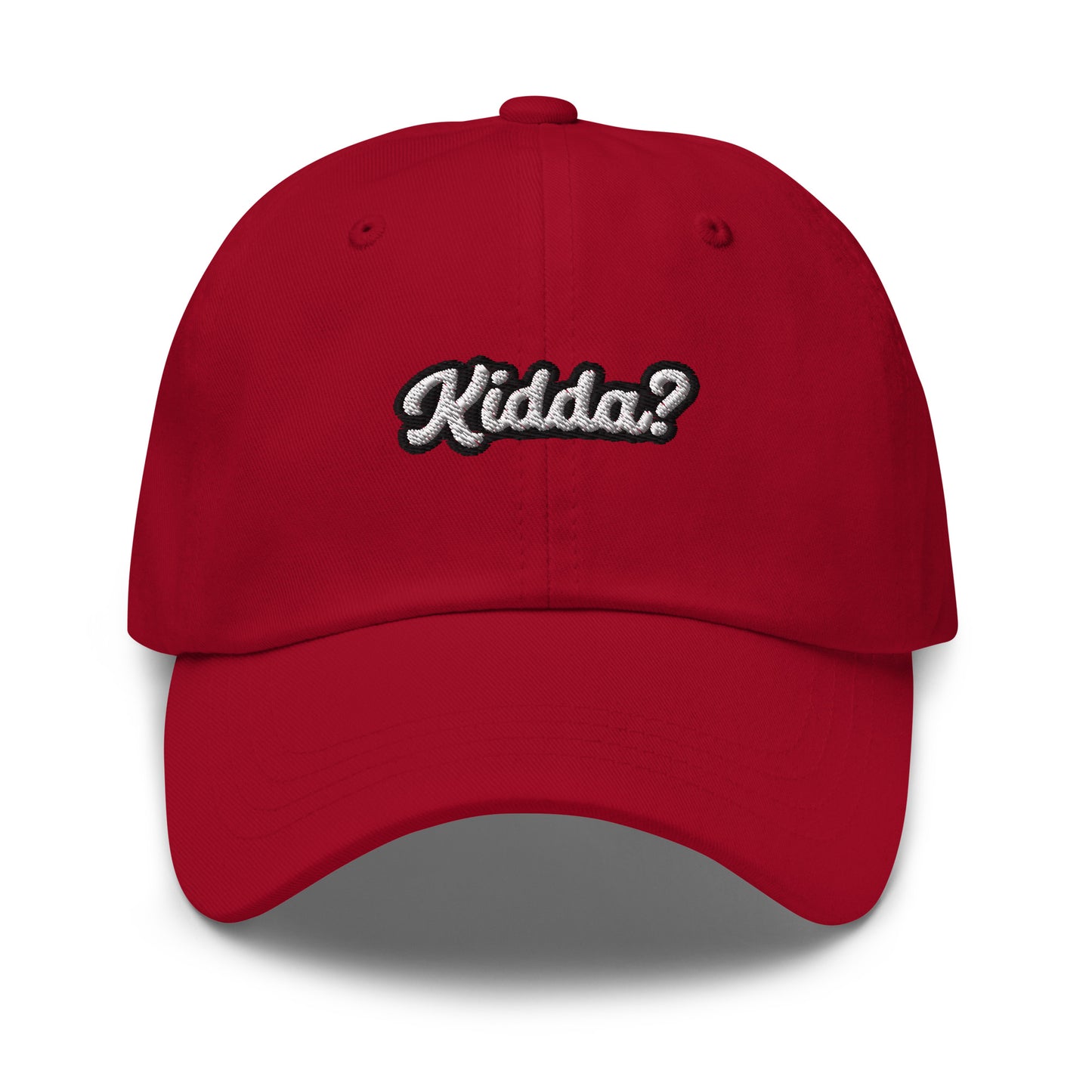 "KIDDA? Dad hat