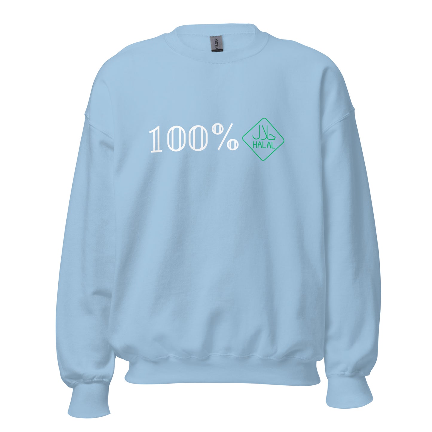 "100% HALAL" Unisex Sweatshirt