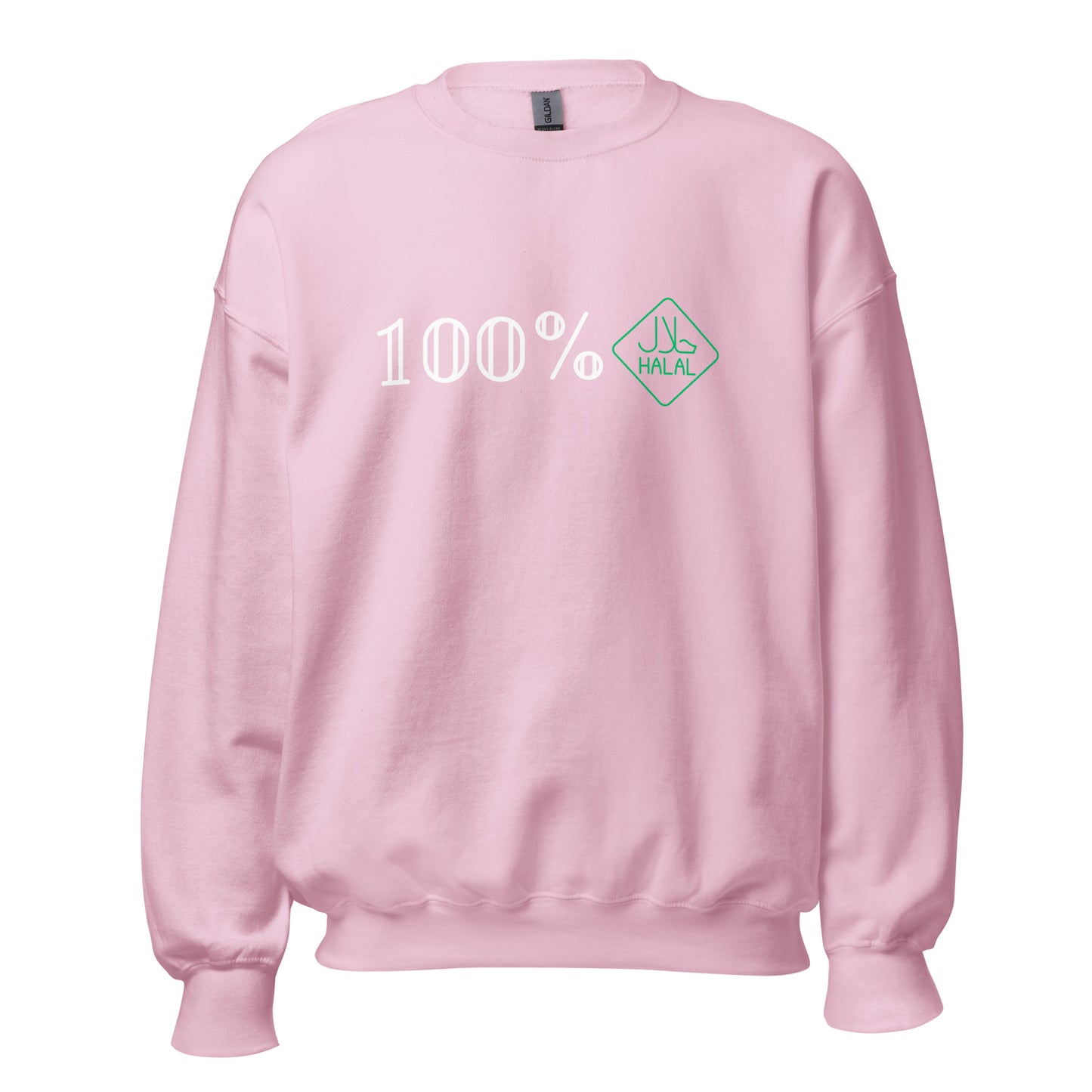 "100% HALAL" Unisex Sweatshirt